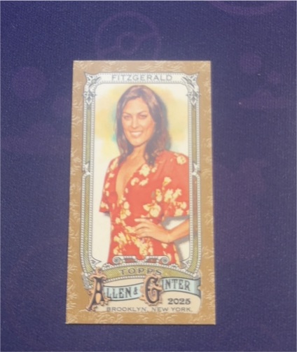 2025 Topps Allen & Ginter #273 Michele Fitzgerald — front