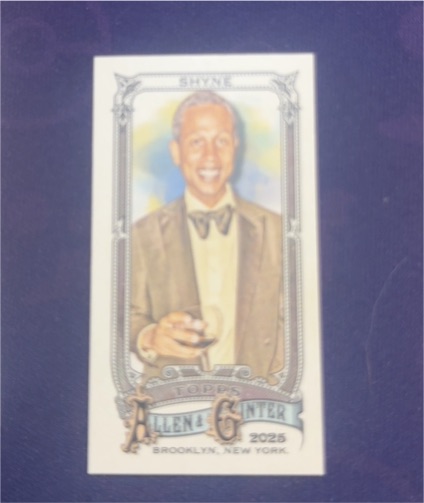 2025 Topps Allen & Ginter #262 Shyne — front