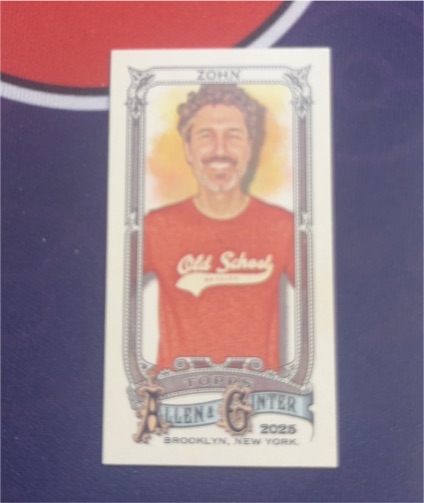 2025 Topps Allen & Ginter Mini #287 Ethan Zohn — front