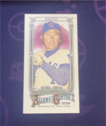 2025 Topps Allen & Ginter #331 Ron Santo — front
