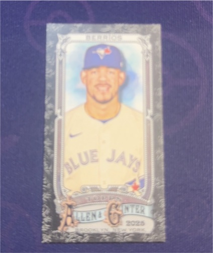 2025 Topps Allen & Ginter Mini #243 José Berríos — front
