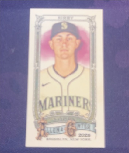 2025 Topps Allen & Ginter Mini #220 George Kirby — front