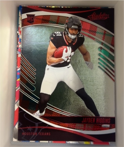 2025 Panini Absolute #138 Jayden Higgins — front