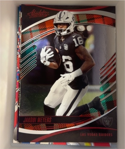 2025 Panini Absolute #56 Jakobi Meyers — front