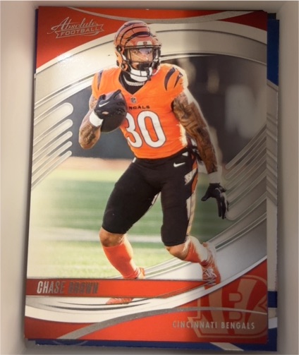 2025 Panini Absolute #98 Chase Brown — front