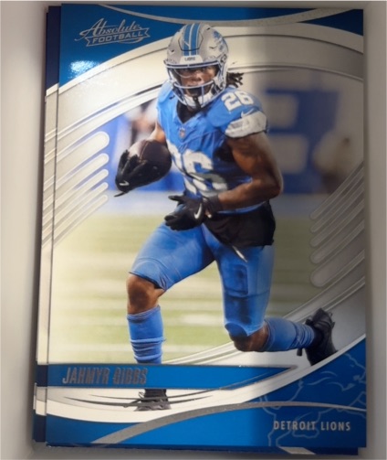 2025 Panini Absolute #91 Jahmyr Gibbs — front