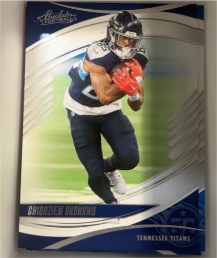 2025 Panini Absolute #33 Chigoziem Okonkwo — front