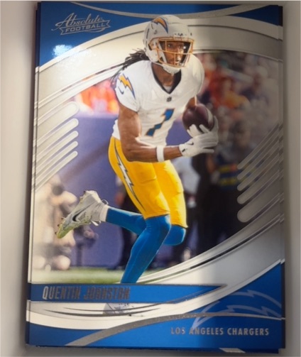 2025 Panini Absolute #32 Quentin Johnston — front