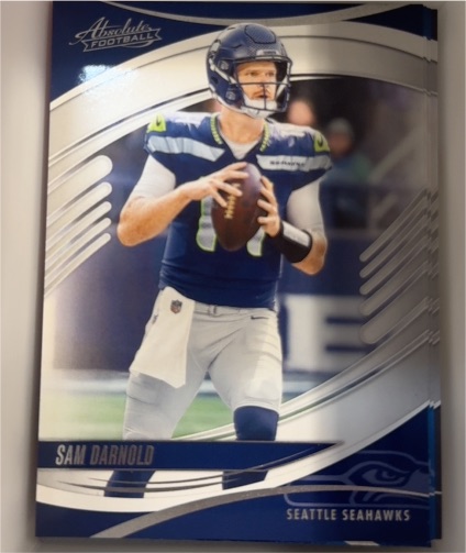 2025 Panini Absolute Football #8 Sam Darnold — front