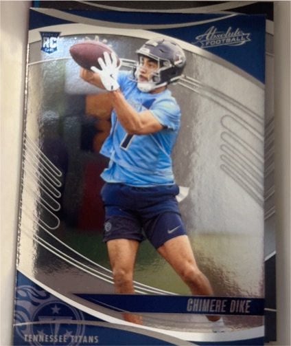 2025 Panini Absolute #113 Chimere Dike — front