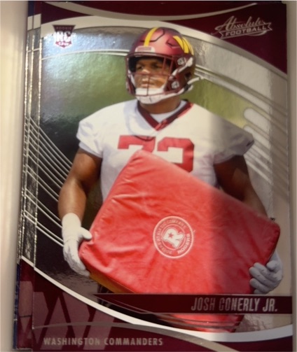 2025 Panini Absolute #145 Josh Conerly Jr. — front
