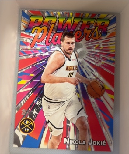 2025-26 Topps Power Players #PP-12 Nikola Jokić — front