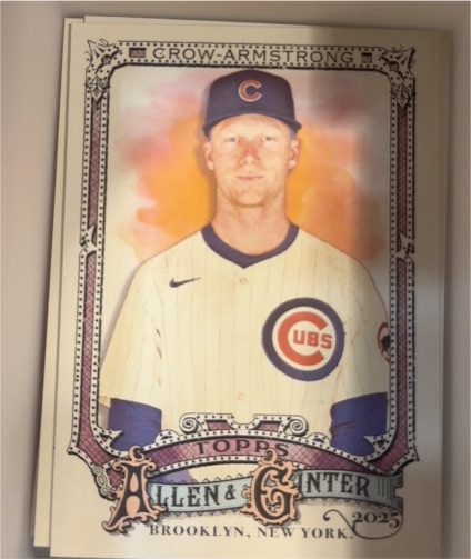 2025 Topps Allen & Ginter #5 Pete Crow-Armstrong — front