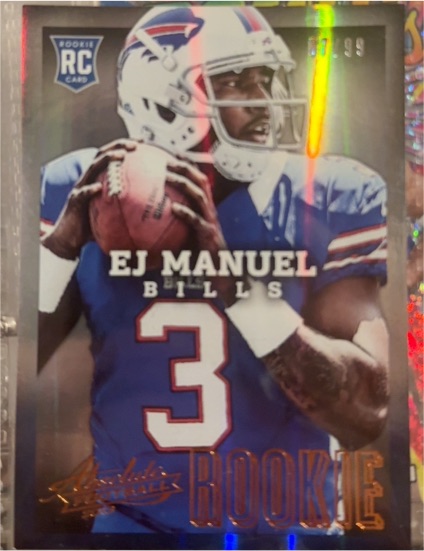 2013 Panini Absolute #130 EJ Manuel — front