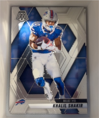 2025 Panini Mosaic #10 Khalil Shakir — front