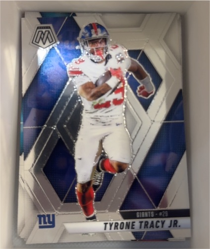 2025 Panini Mosaic #164 Tyrone Tracy Jr. — front