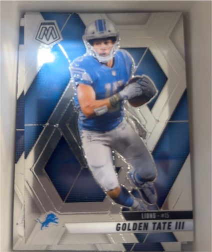 2025 Panini Mosaic #214 Golden Tate III — front