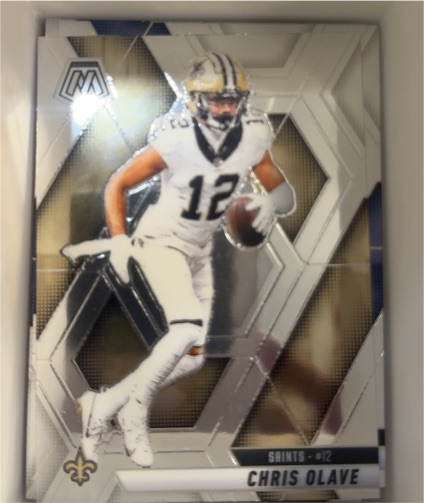 2025 Panini Mosaic #92 Chris Olave — front