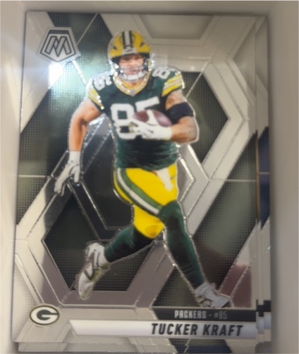2025 Panini Mosaic #50 Tucker Kraft — front