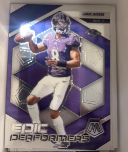 2025 Panini Mosaic #3 Lamar Jackson — front