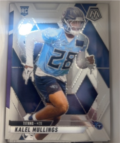 2025 Panini Mosaic #390 Kalel Mullings — front