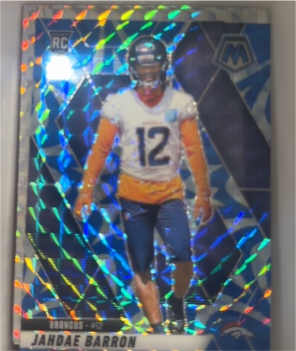 2025 Panini Mosaic #361 Jahdae Barron — front