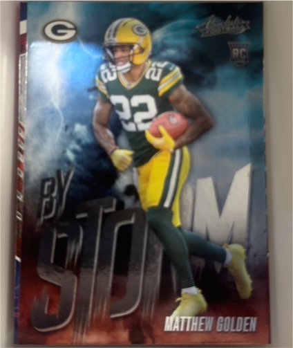 2025 Panini Absolute #11 Matthew Golden By Storm — front