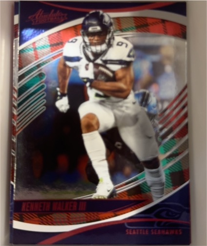 2025 Panini Absolute Red and Green Special Calendar #57 Kenneth Walker III — front