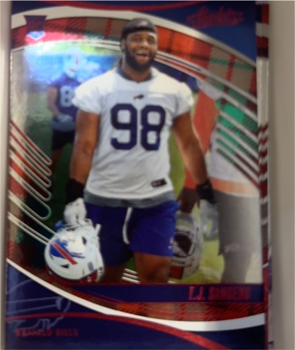 2025 Panini Absolute #180 T.J. Sanders — front