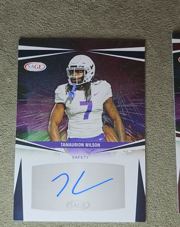 2025 Sage High Series #A-TW2 Tamaurion Wilson — front