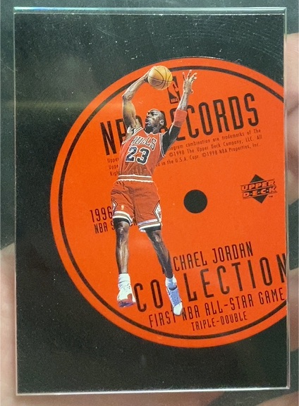 1997-98 Upper Deck NBA Records Collection #RC30 Michael Jordan — front