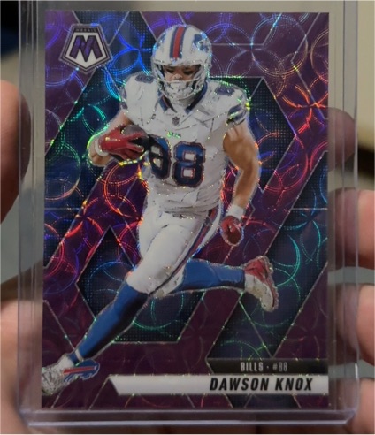 2025 Panini Mosaic #88 Dawson Knox — front