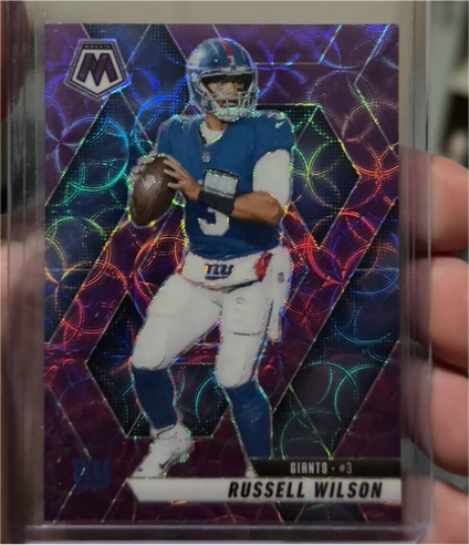 2025 Panini Mosaic #3 Russell Wilson — front