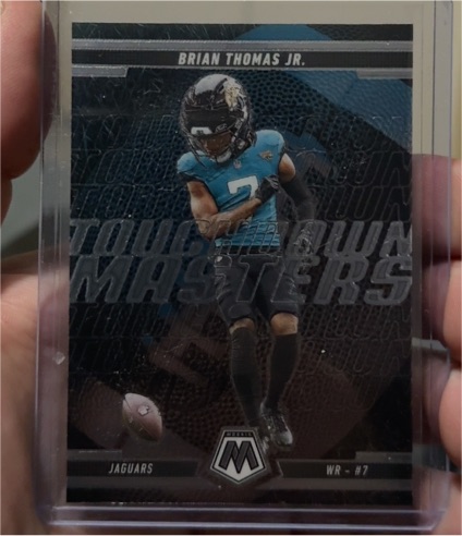 2025 Panini Mosaic #8 Brian Thomas Jr. Touchdown Masters — front