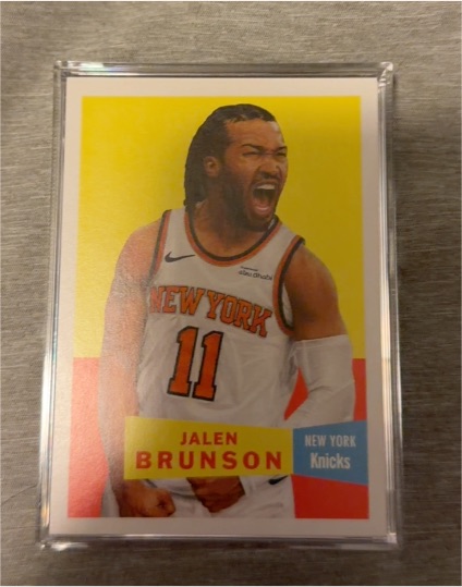 2025-26 Topps NBA Living Set #2 Jalen Brunson — front