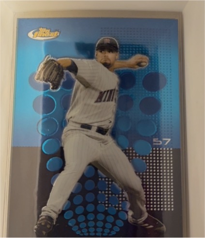 2004 Topps Finest #57 Mike Lowell — front