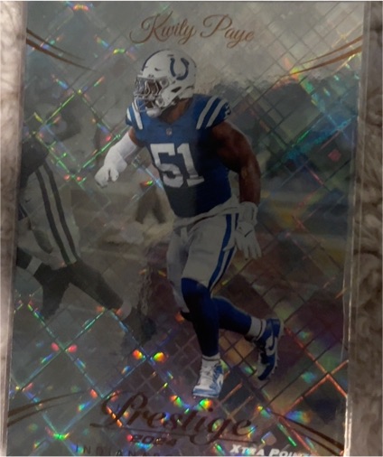 2024 Panini Prestige Xtra Points Diamond Kwity Paye — front