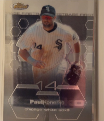 2003 Topps Finest #2 Paul Konerko — front