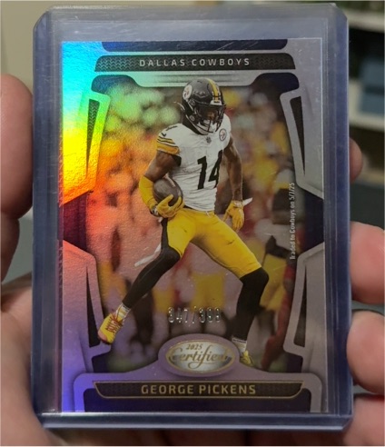 2025 Panini Certified #84 George Pickens — front
