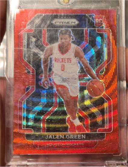 2021-22 Panini Prizm #306 Jalen Green — front