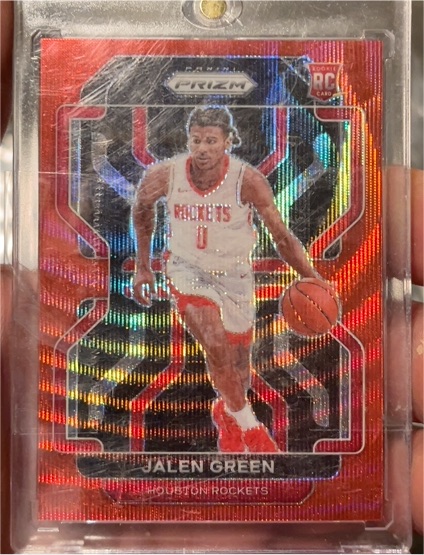 2021-22 Panini Prizm #306 Jalen Green — front