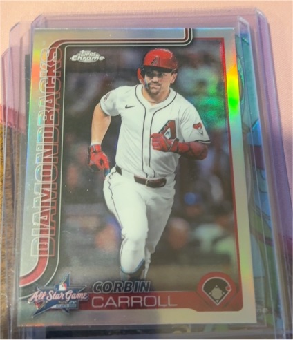 2025 Topps Chrome Update #ASG-36 Corbin Carroll — front