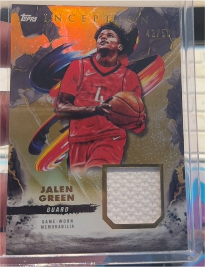 2024-25 Topps Inception #REC-JG Jalen Green — front