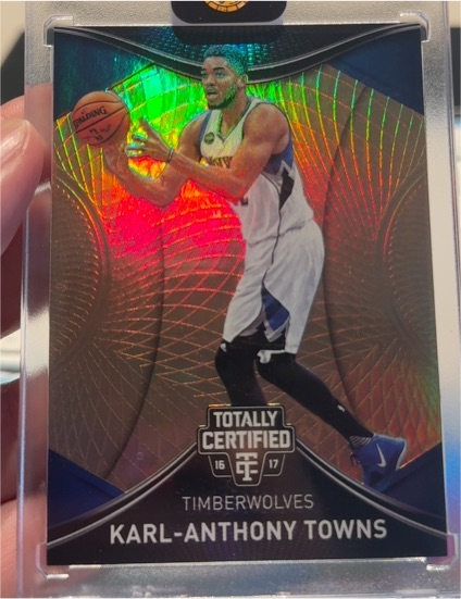2016-17 Panini Totally Certified # Karl-Anthony Towns — front