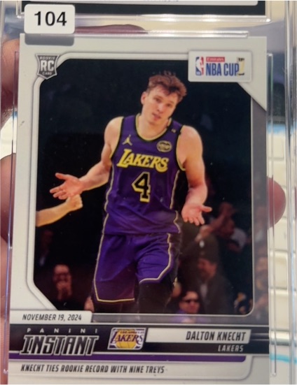 2024-25 Panini Instant #135 Dalton Knecht — front