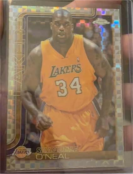 2025-26 Topps Chrome #242 Shaquille O'Neal — front