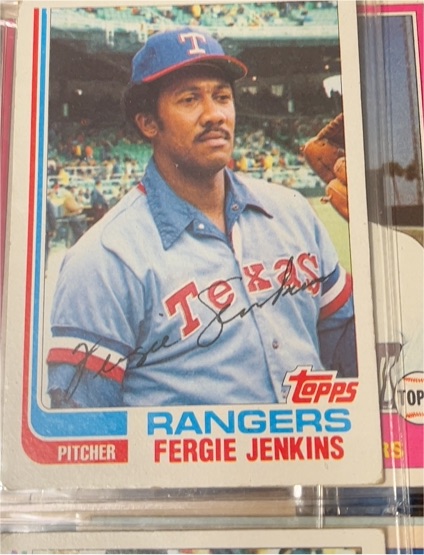 1982 Topps #624 Fergie Jenkins — front