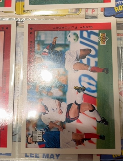 1994 Upper Deck World Cup #298 Gary Flitcroft — front