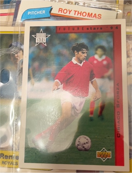 1994 Upper Deck World Cup #285 Ciriaco Sforza — front