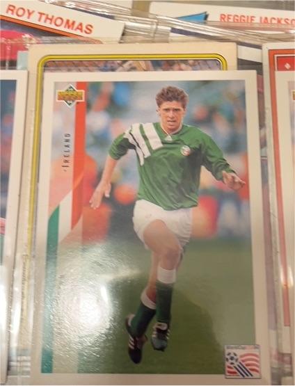 1994 Upper Deck World Cup #210 Niall Quinn — front